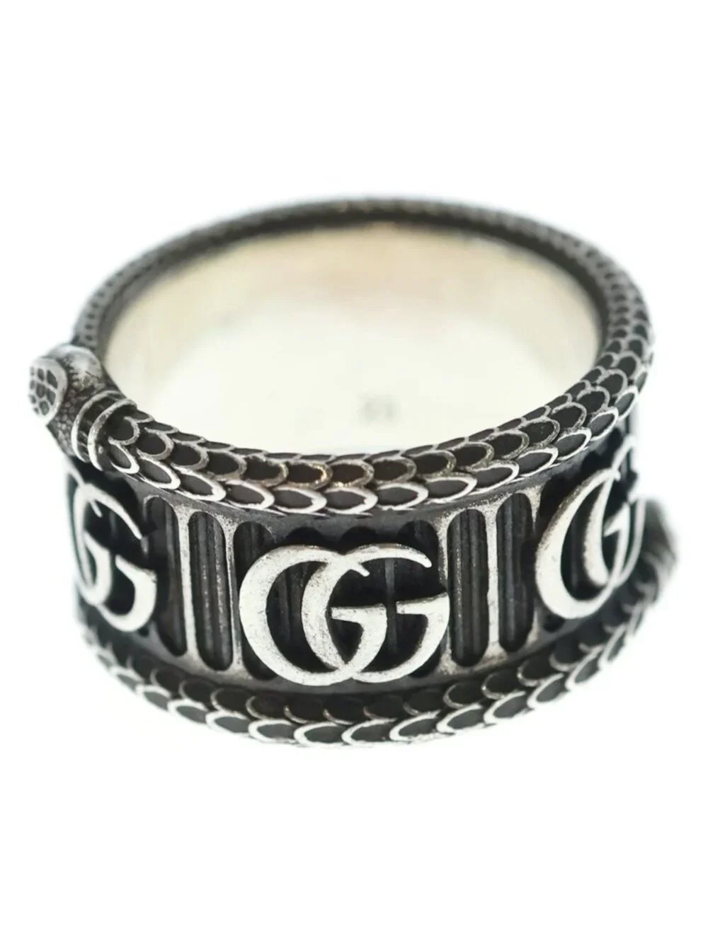 Gucci Snake Ring Silver